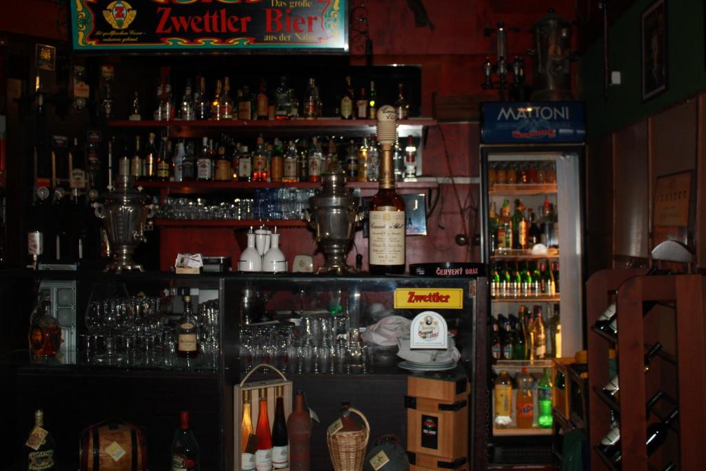 Lounge nebo bar v ubytování Hotel Corrado