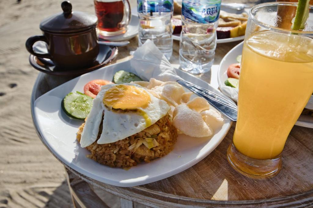 家庭旅館或附近的食物