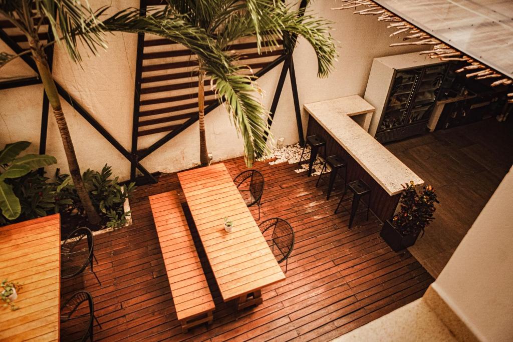 Posezení v ubytování Nomads Hotel & Rooftop Pool Cancun