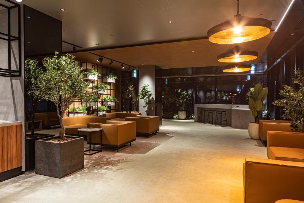 Posezení v ubytování Hotel Keihan Namba Grande