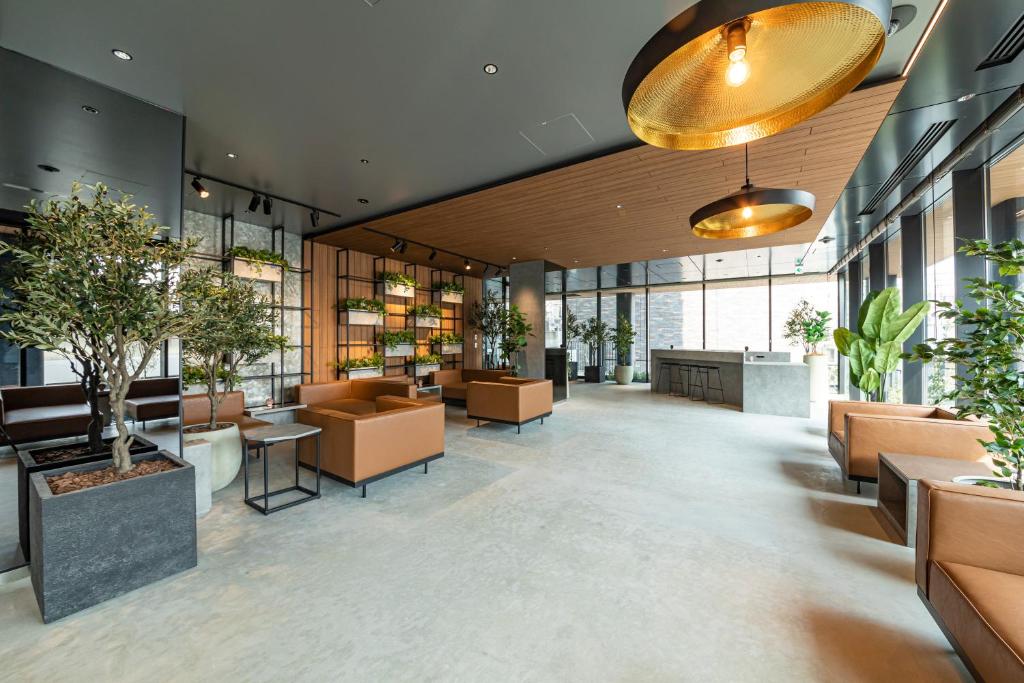 Posezení v ubytování Hotel Keihan Namba Grande