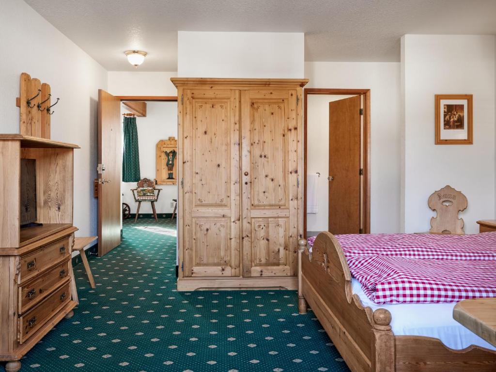 Postel nebo postele na pokoji v ubytování Hotel Pension Anna