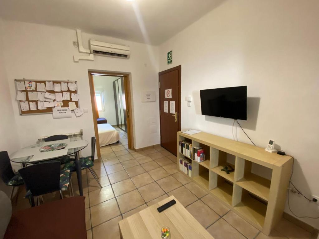 A television and/or entertainment centre at Casa Duna