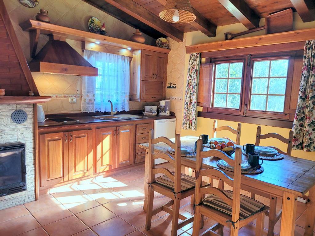 Kuchyňa alebo kuchynka v ubytovaní Finca Llano de la cebolla