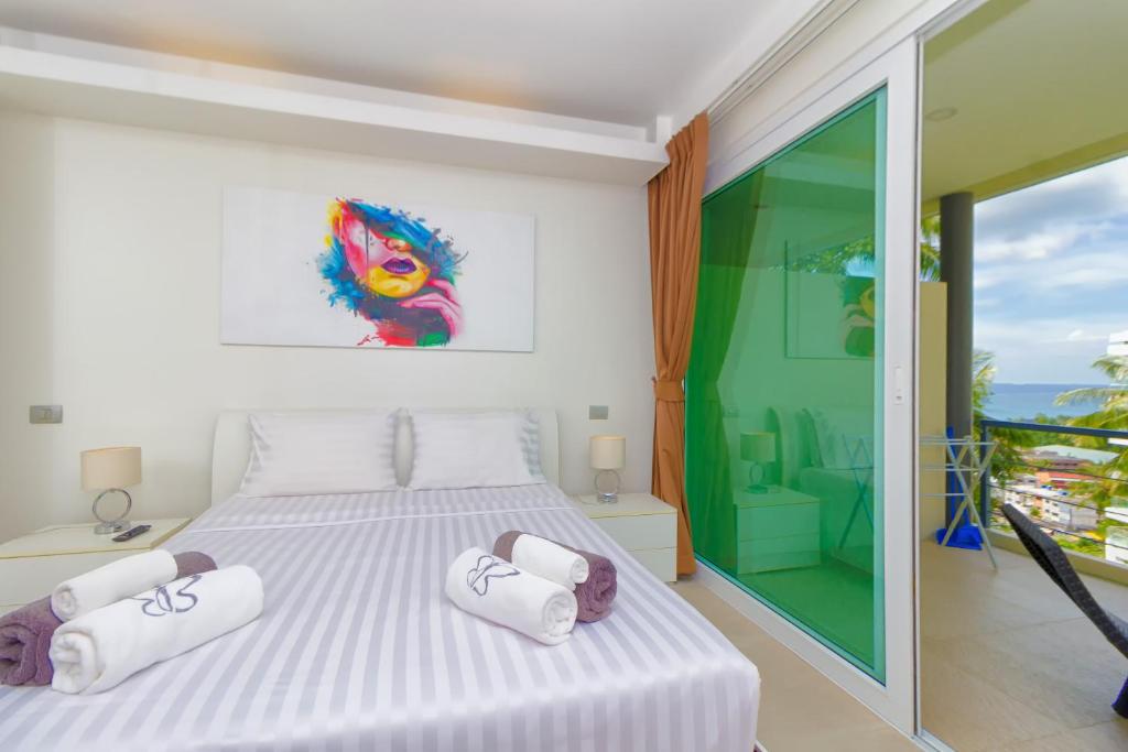 Hill Side Karon Kata Beach Condo - Apartamento De Dos Dormitorios