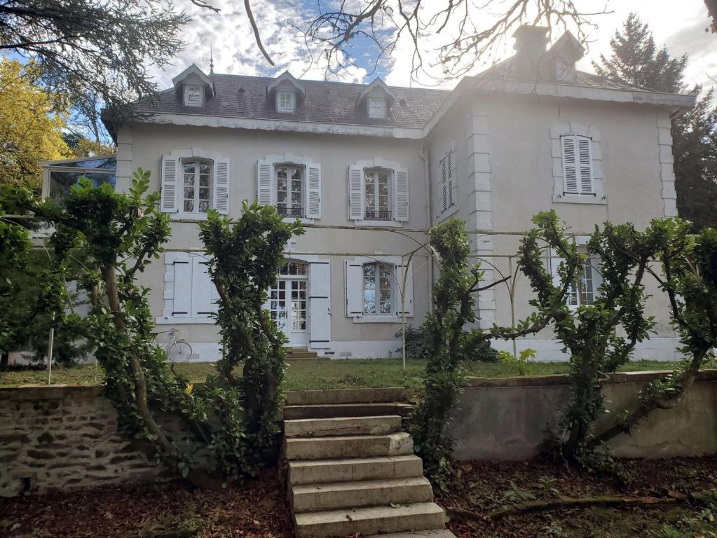 Zahrada ubytování Logis Vélès