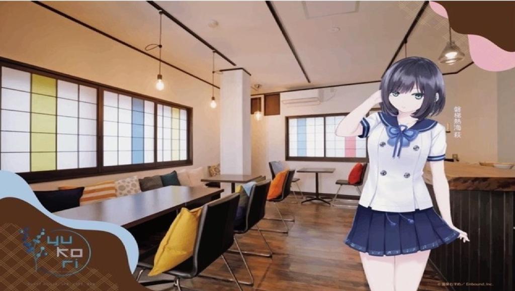 Posezení v ubytování Onsen Petit Hotel Yukori Bandai Atami