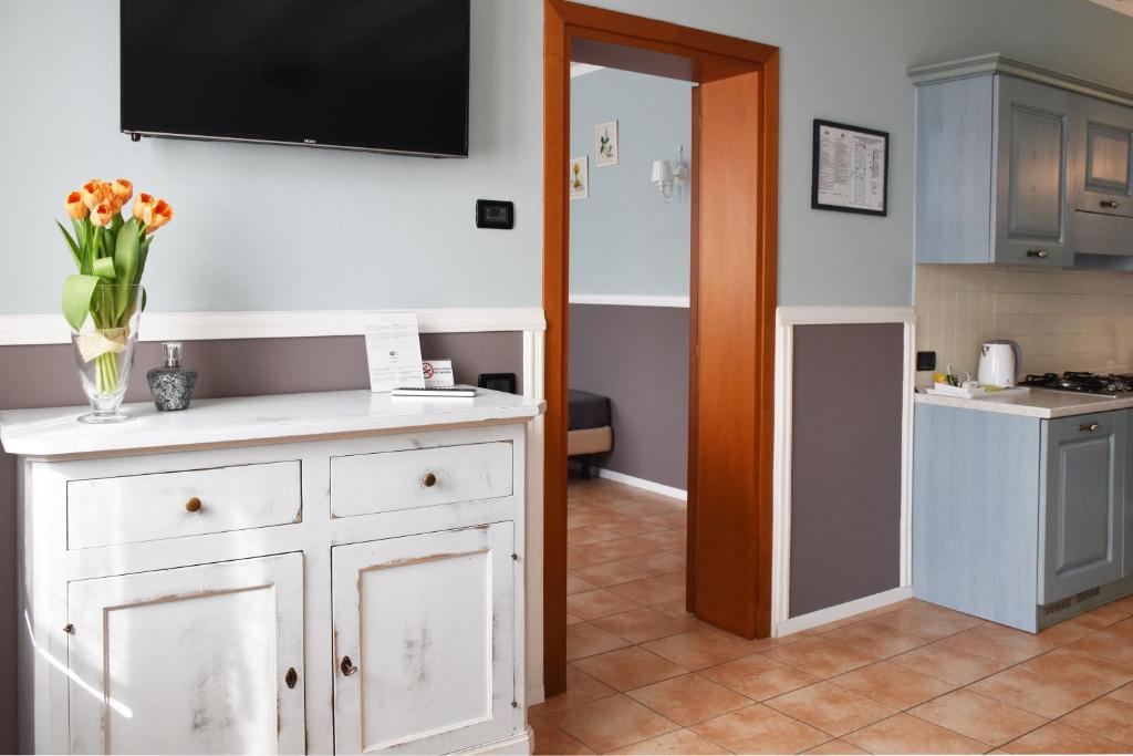 Dapur atau dapur kecil di Venicegreen Agriresort