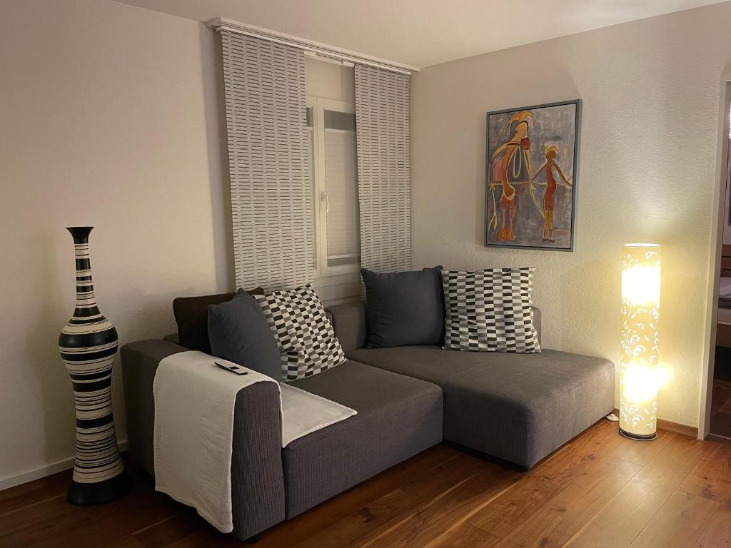 Posezení v ubytování Ferienwohnung Efibach 41