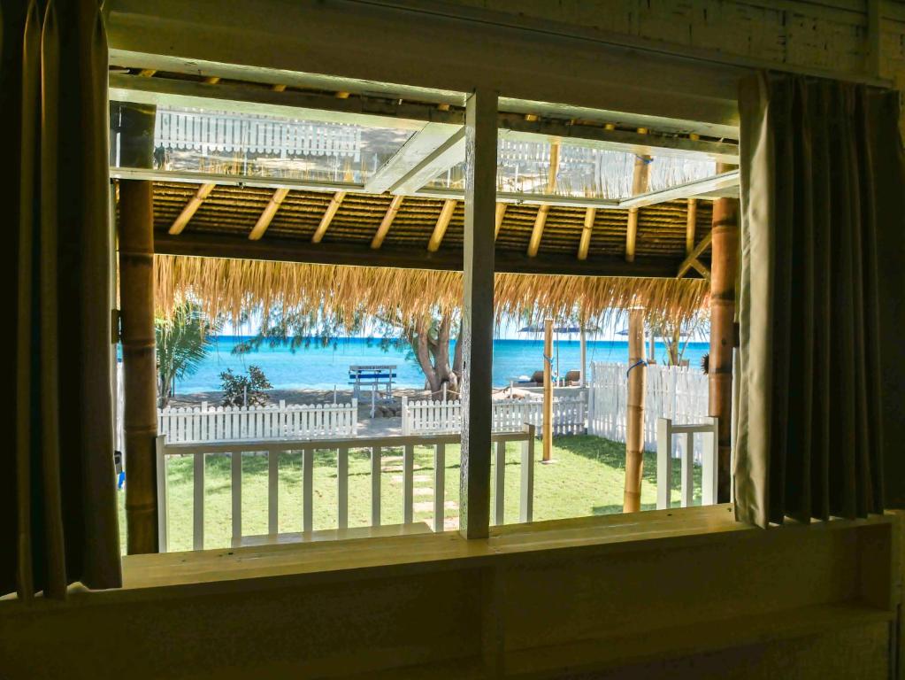 Balkón nebo terasa v ubytování Seaside Cottage, Gili Air