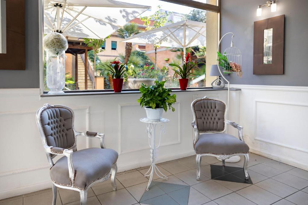 Posezení v ubytování Hotel Villa Margherita