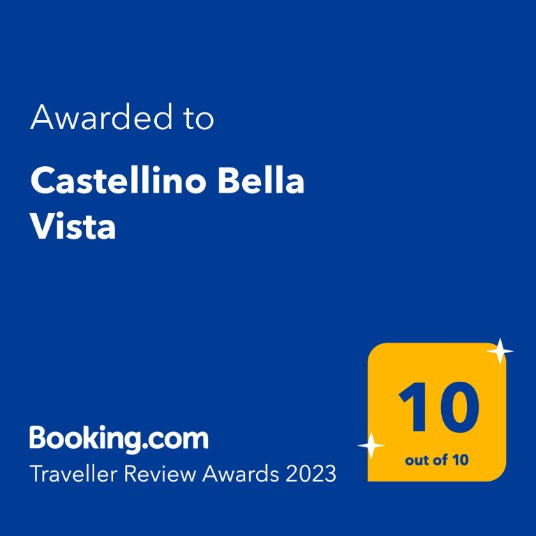 Certifikát, hodnocení, plakát nebo jiný dokument vystavený v ubytování Castellino Bella Vista