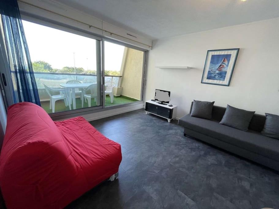 Posedenie v ubytovaní Le Voilier - Appartement vue mer