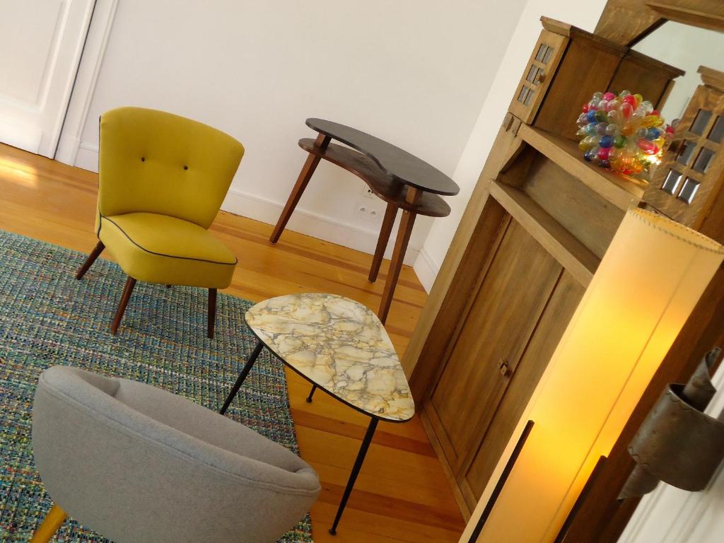 Posezení v ubytování Maison Flagey Brussels