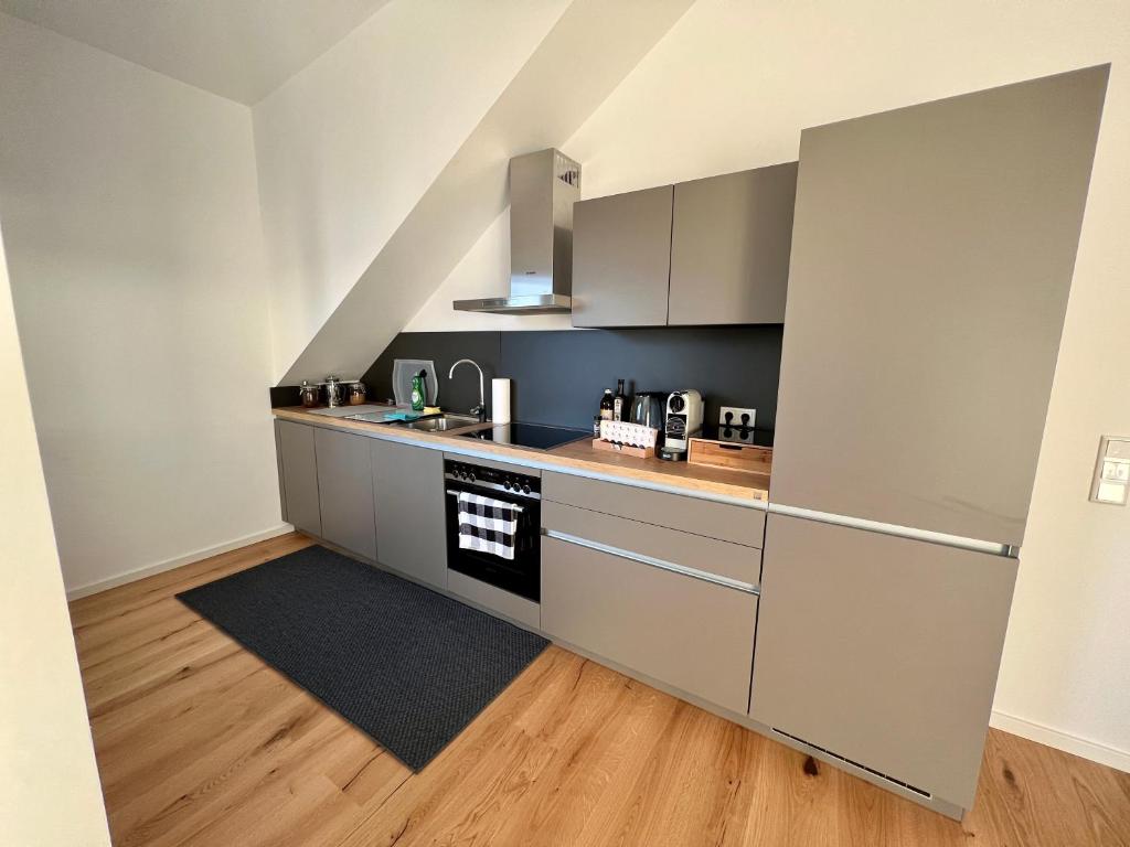 Kuchyň nebo kuchyňský kout v ubytování Apartment Lili-PS5-Terrace-View-Bright-Kitchen-2xBedroom