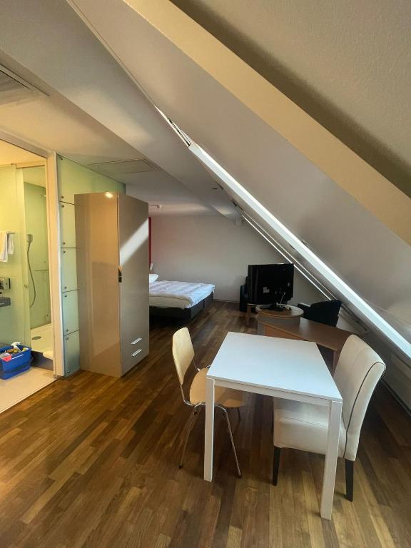 Voodi või voodid majutusasutuse Swiss Star Irchel - Self Check-In toas