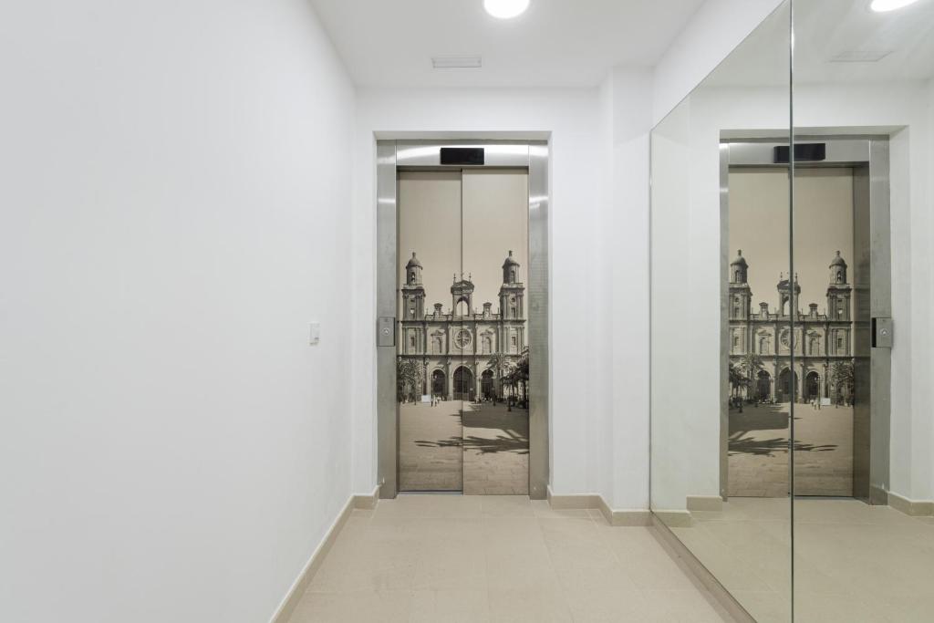 Kúpeľňa v ubytovaní Petit Accommodation Las Canteras Troisième