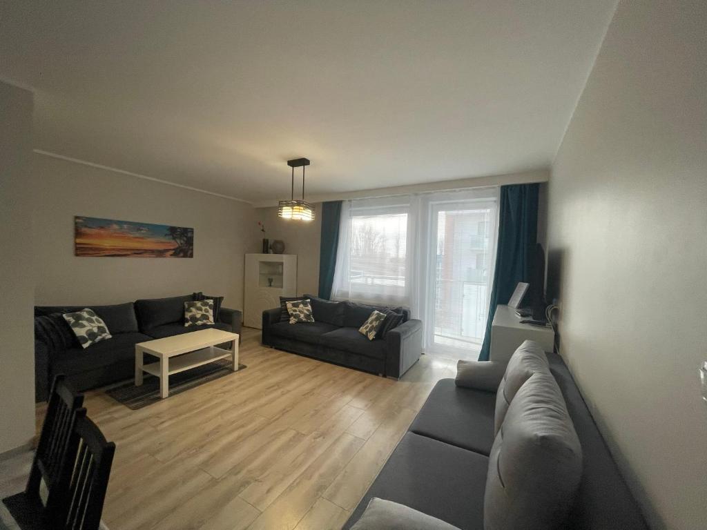 Posedenie v ubytovaní Bliżej Morza Luxury Apartments