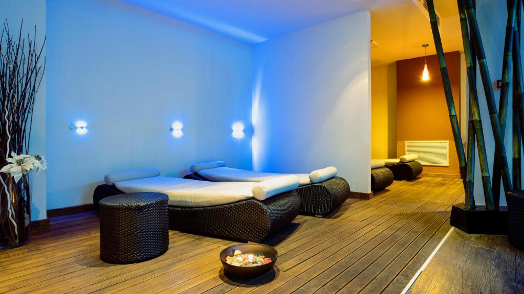 Postel nebo postele na pokoji v ubytování Vittoria Resort Pool & SPA