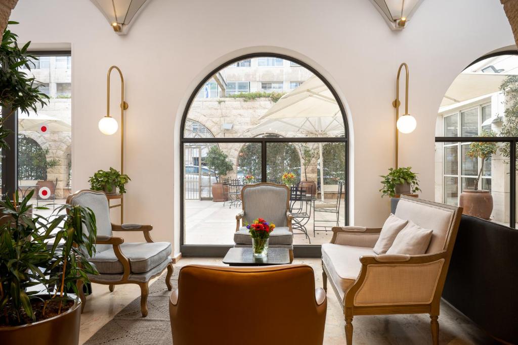 Posezení v ubytování Prima Palace Hotel
