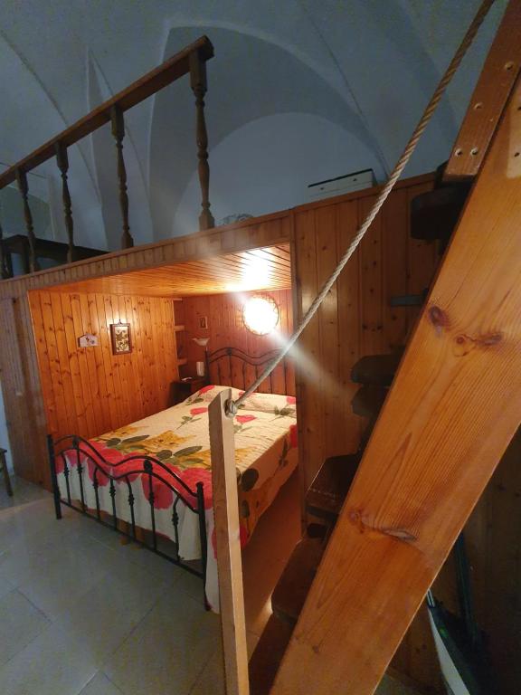 A bed or beds in a room at Da Nonna Lucia