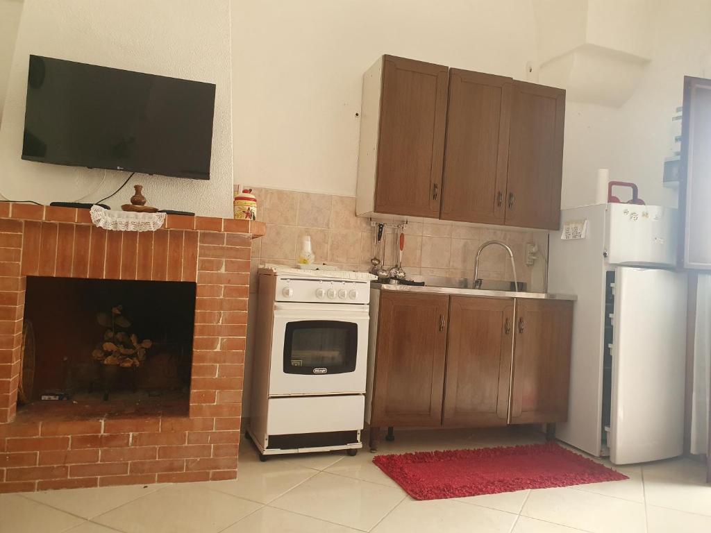 A kitchen or kitchenette at Da Nonna Lucia