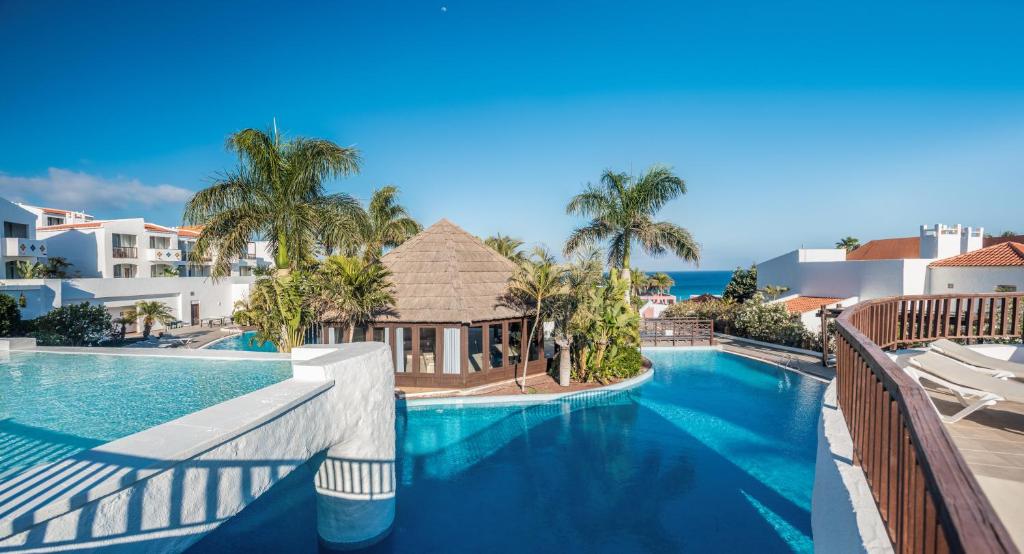 a view of the pool at the resort at Fuerteventura Princess in Playa Jandia