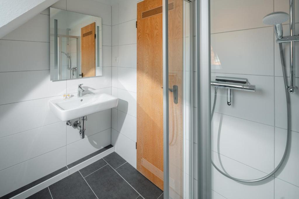Koupelna v ubytování Hotel am Denkmal Norderney