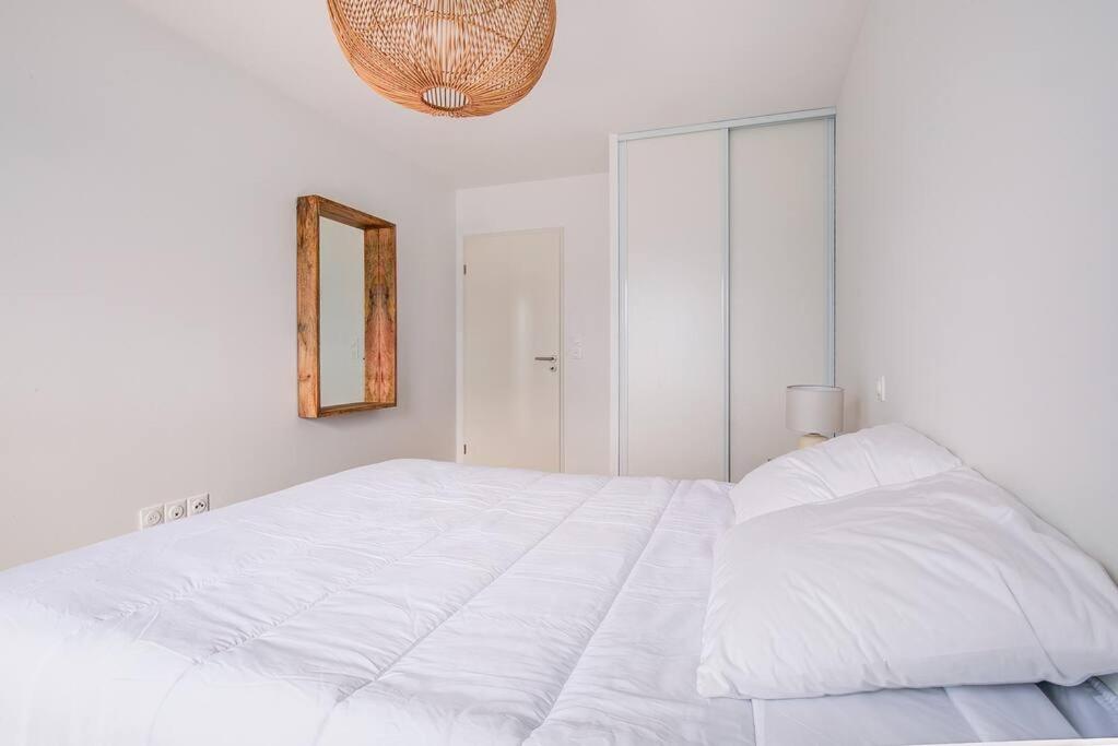 Posteľ alebo postele v izbe v ubytovaní Très belle appartement haut standing