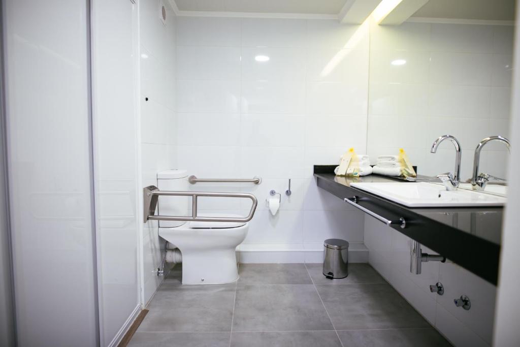 Koupelna v ubytování Hotel HW High Wellness