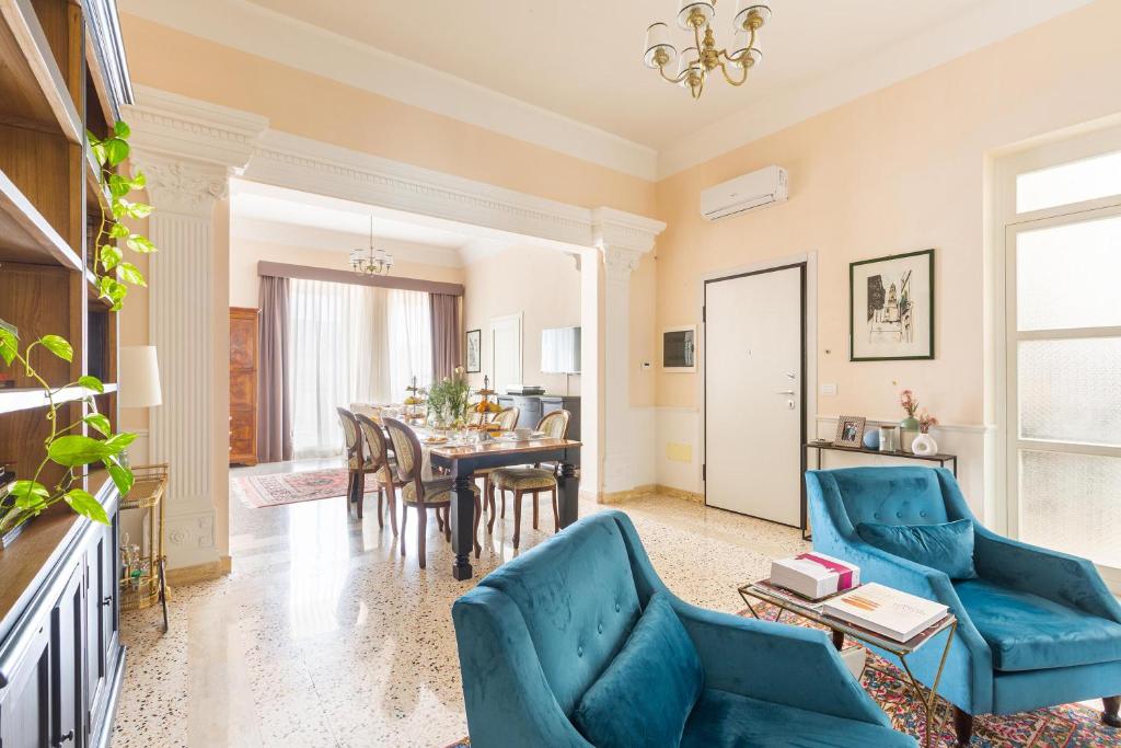 Posezení v ubytování Dimora Le Tre Muse Guesthouse