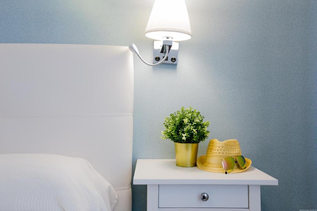 A bed or beds in a room at 504 Los Angeles Moderno con Vista al Océano