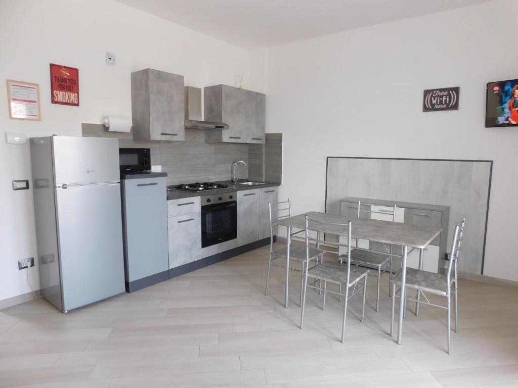 Cucina o angolo cottura di Lovely PitStop Fiumicino