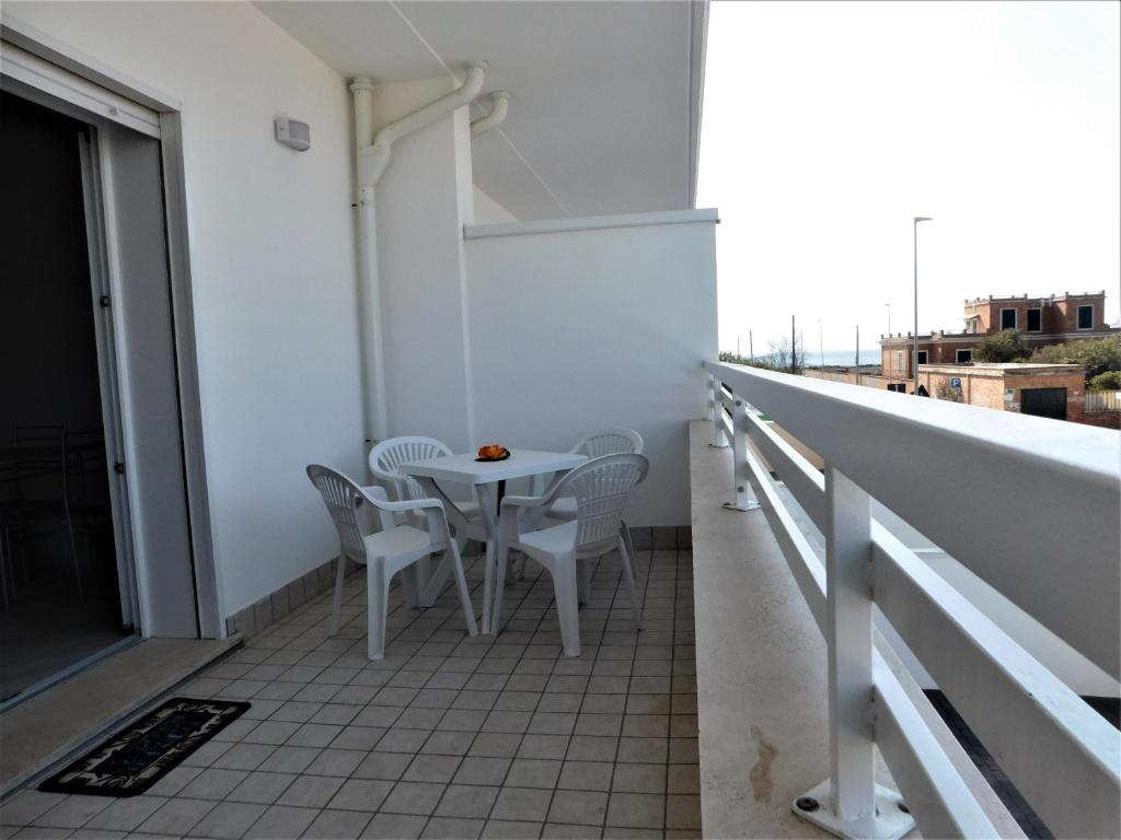 Balcone o terrazza di Lovely PitStop Fiumicino