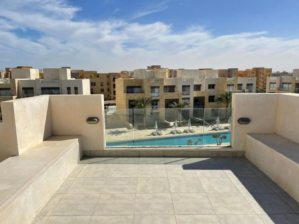 Bazén v ubytování Babel Apartments el gouna nebo v jeho okolí