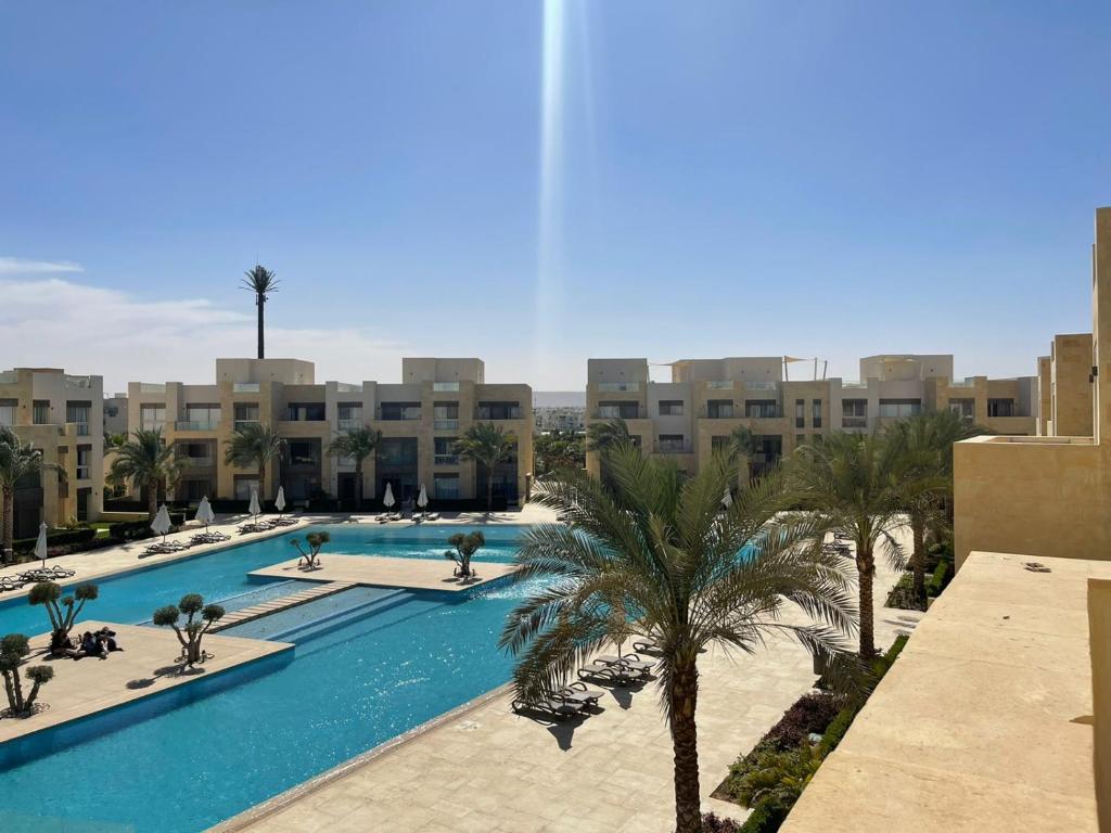 Bazén v ubytování Babel Apartments el gouna nebo v jeho okolí