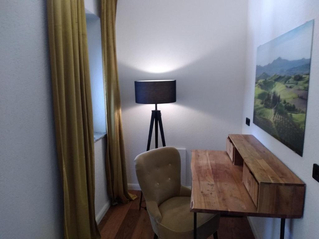 TV a/nebo společenská místnost v ubytování Villa-Stern