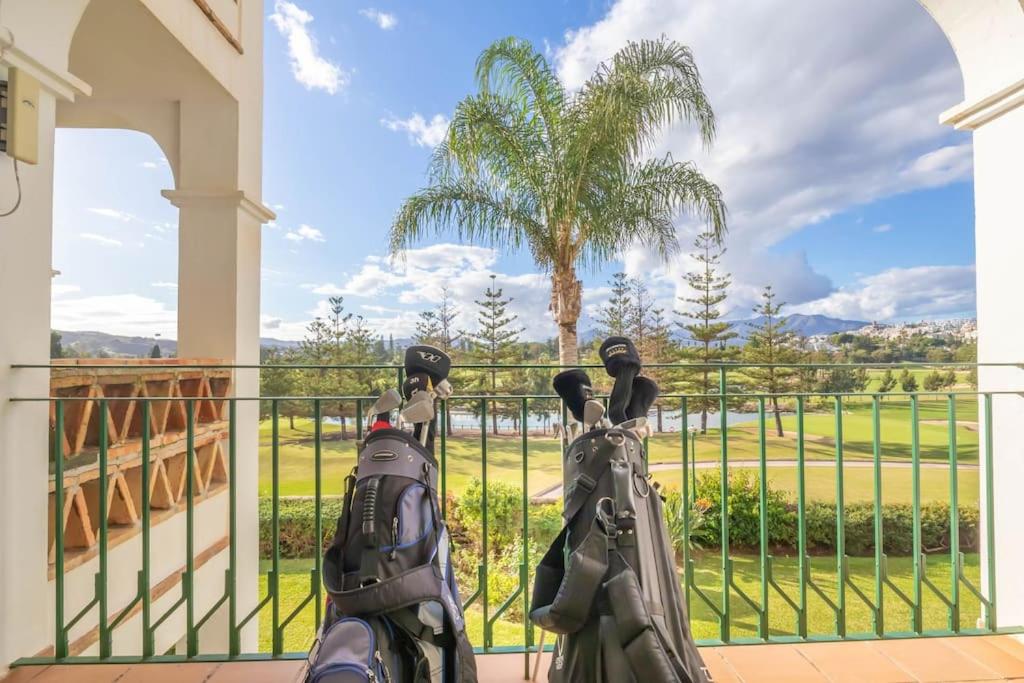 Balkón nebo terasa v ubytování Fairway Apartman Mijas Golf 1 - Golondrinas