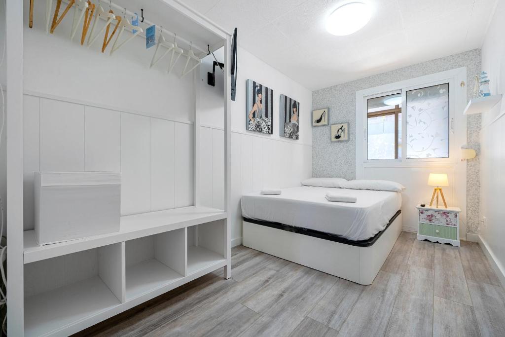 Postel nebo postele na pokoji v ubytování Hauzify I Apartament Kempenland