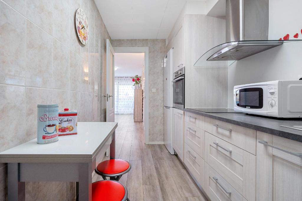 Kuchyň nebo kuchyňský kout v ubytování Hauzify I Apartament Kempenland
