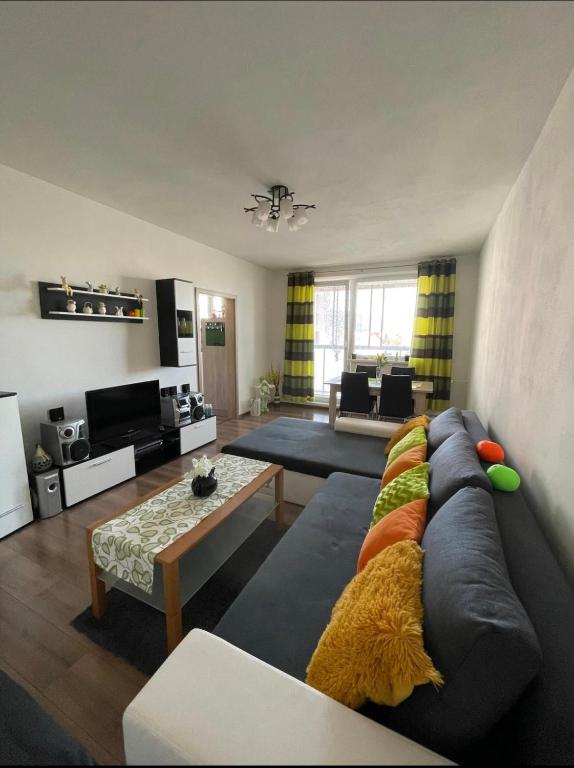 Posezení v ubytování Svit apartment High Tatras