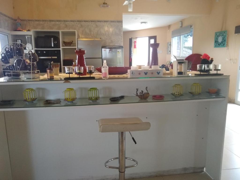 Kuchyň nebo kuchyňský kout v ubytování RELAX La Tuquita Raco