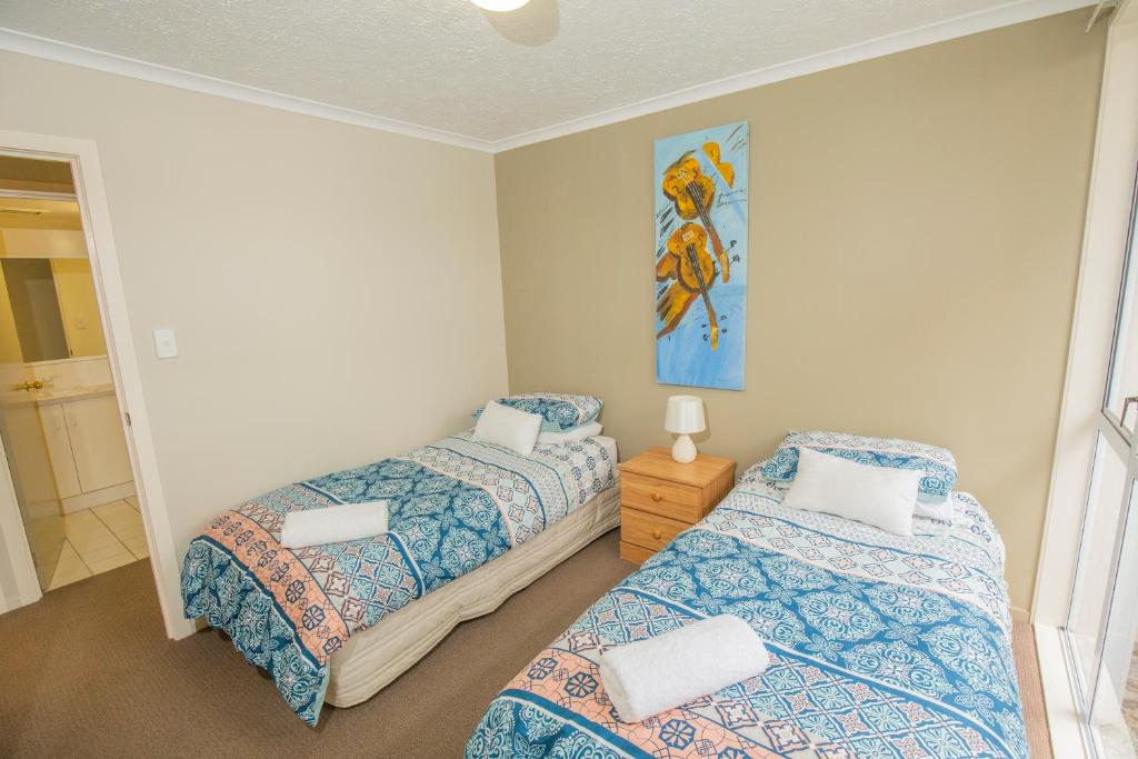 Postel nebo postele na pokoji v ubytování Central Methven 3-Bed Apartment