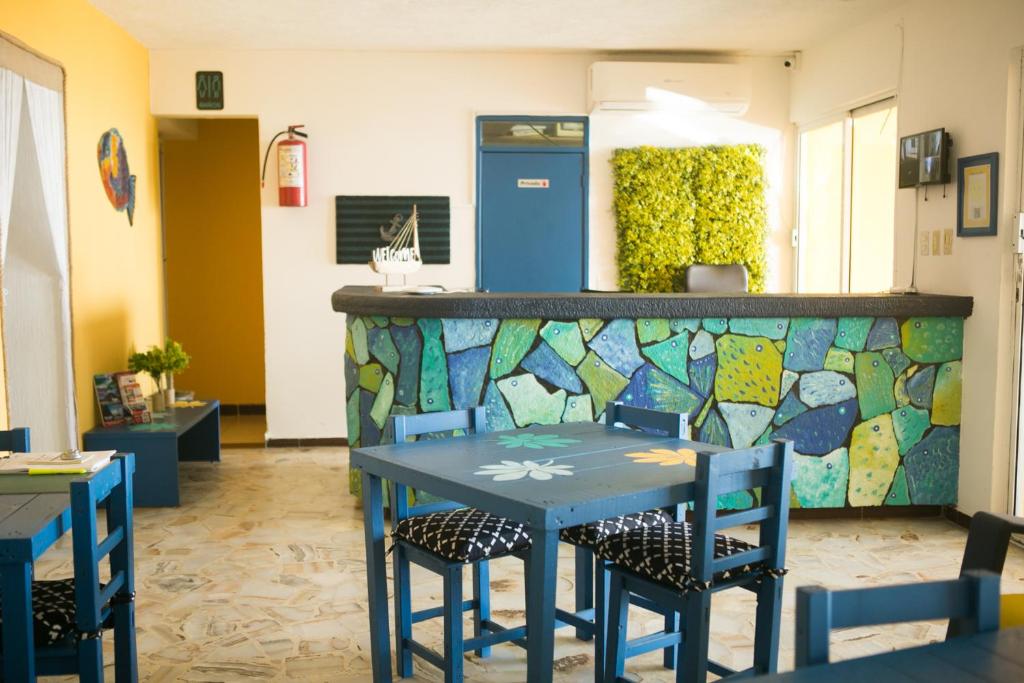 Posezení v ubytování HOTEL INTI
