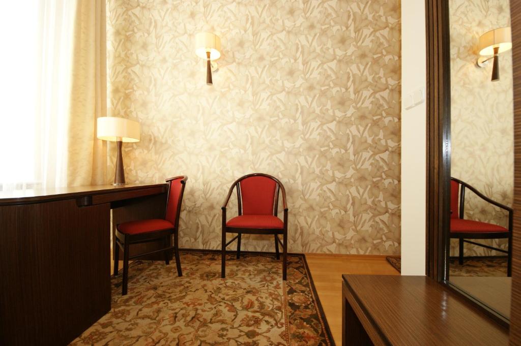 Posezení v ubytování Hotel Zamkowy