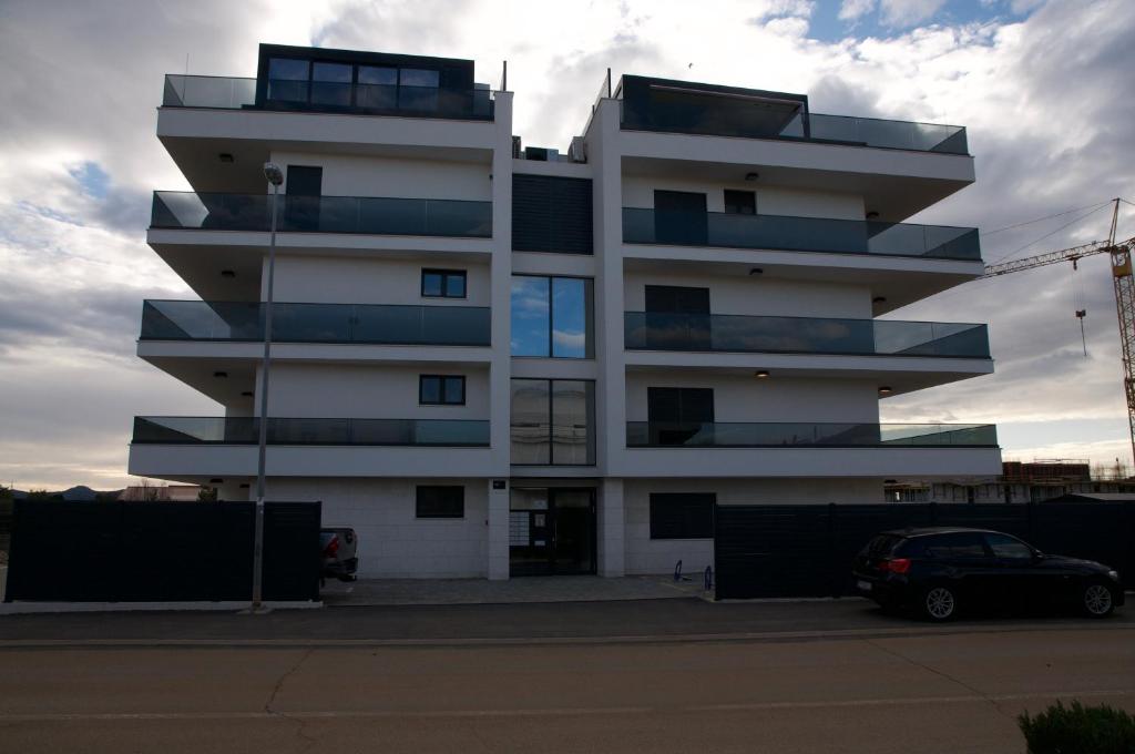 Budova, v ktorej sa apartmán nachádza