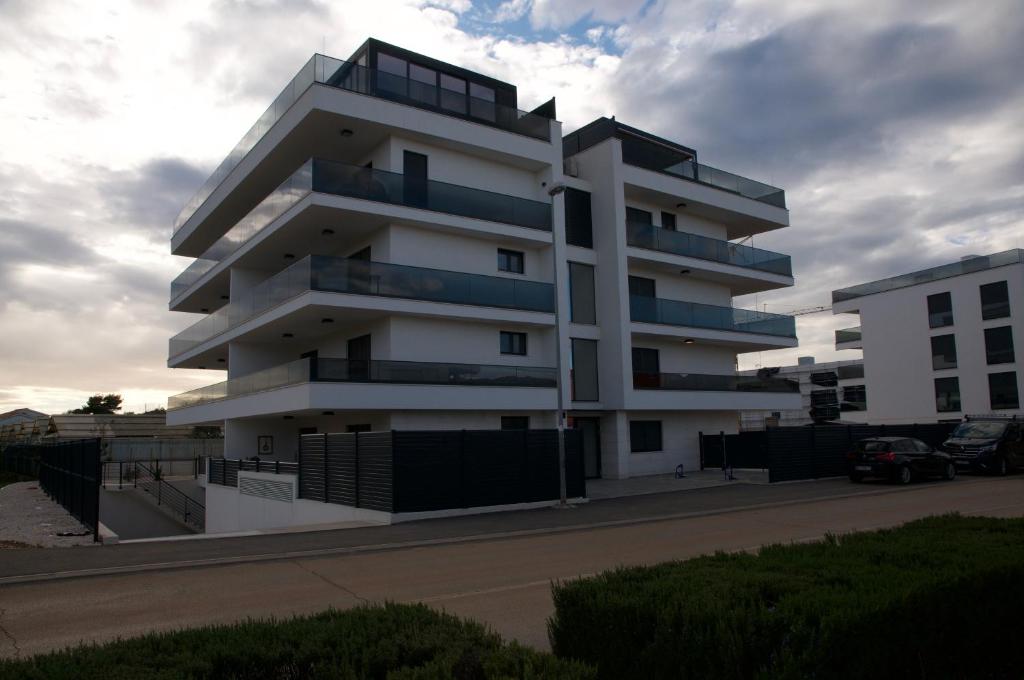 Budova, v ktorej sa apartmán nachádza
