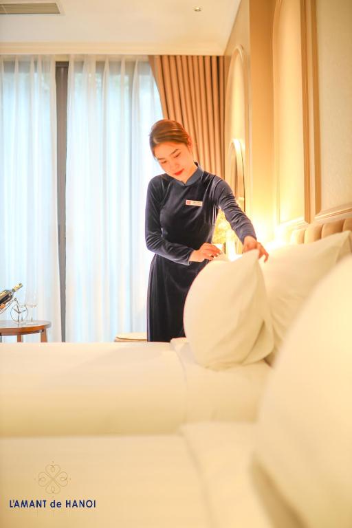 Hosté ubytování L'amant de Hanoi Hotel - khách sạn Lamant de Hà Nội