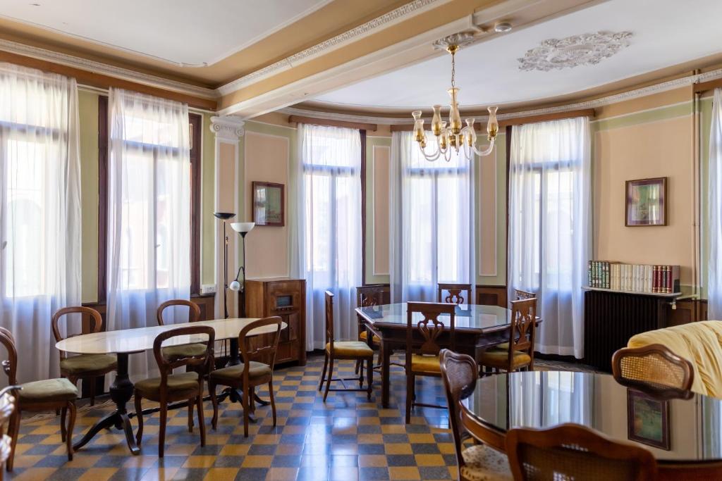 Posezení v ubytování Ostello Domus Civica