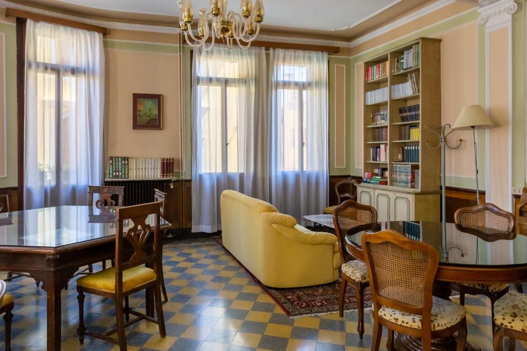 Posezení v ubytování Ostello Domus Civica
